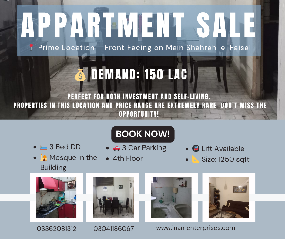 3 Bed DD Apartment